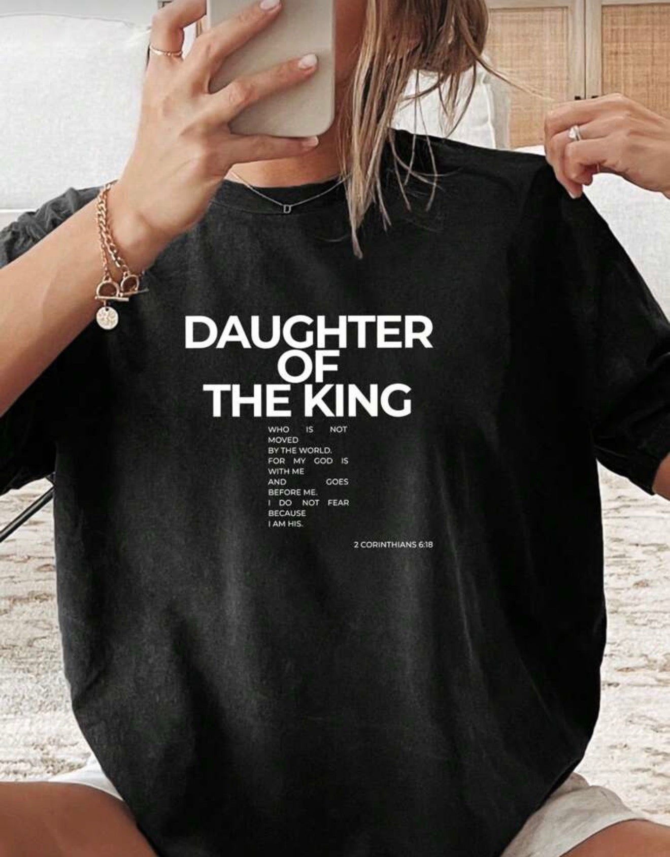 The "Daughter of the King" Identity Tee | 2 Corinthians 6:18