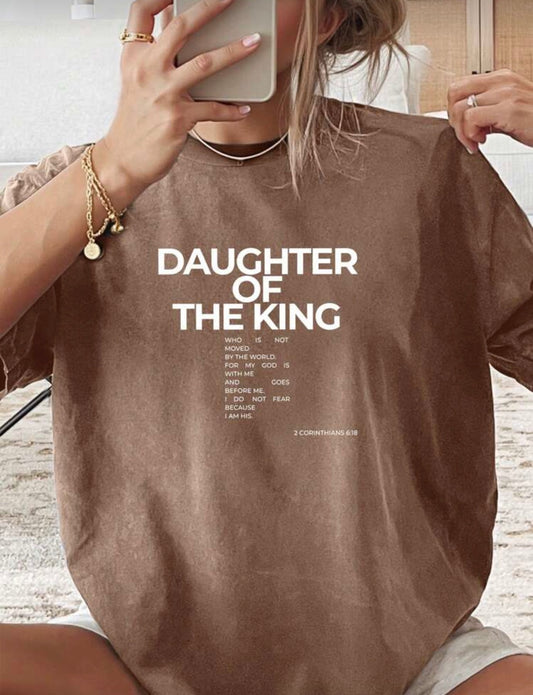 The "Daughter of the King" Identity Tee | 2 Corinthians 6:18