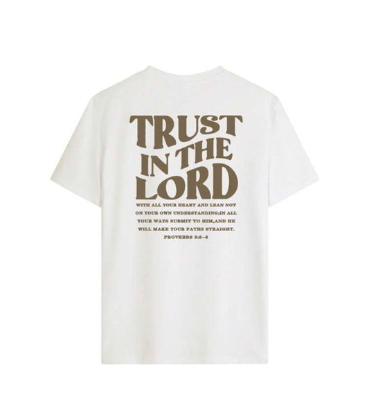 The "Trust In The Lord" Scripture Tee | Proverbs 3:5-6